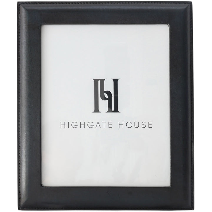 Navy Leather Photo Frame 8x10