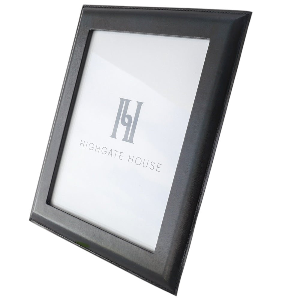 Navy Leather Photo Frame 8x10