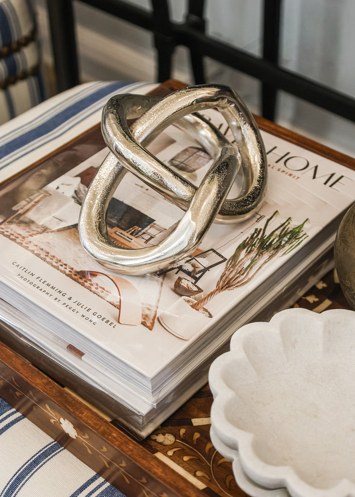 Nickel Knot Sculpture