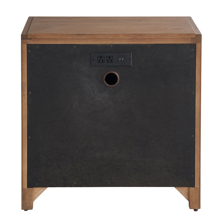Nora Light Timber Bedside Table