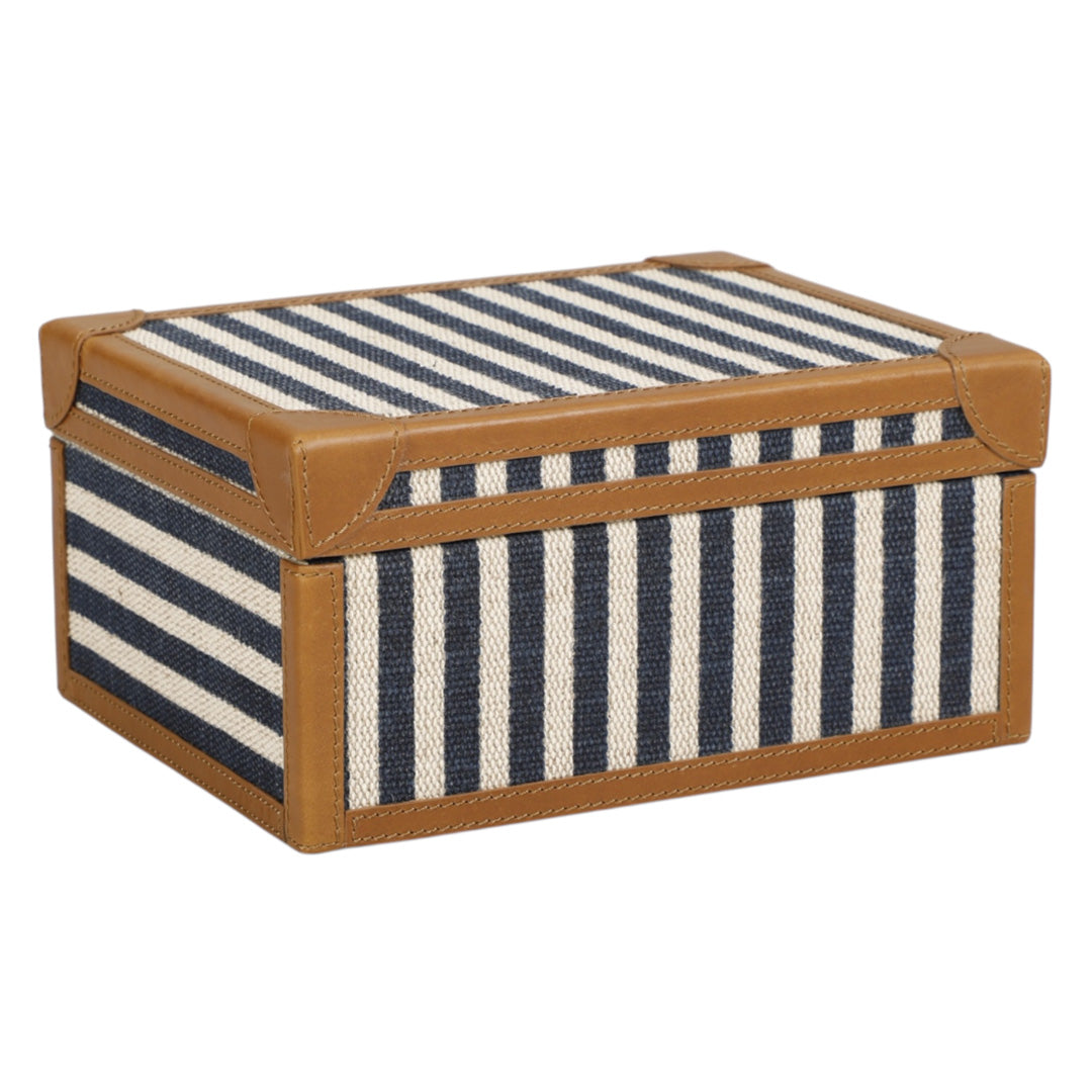 Oliver Navy Stripe Box