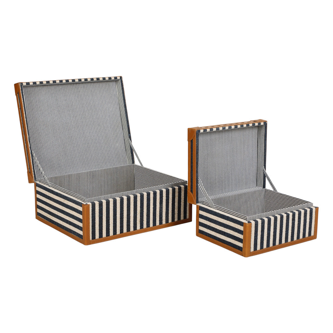 Oliver Navy Stripe Box