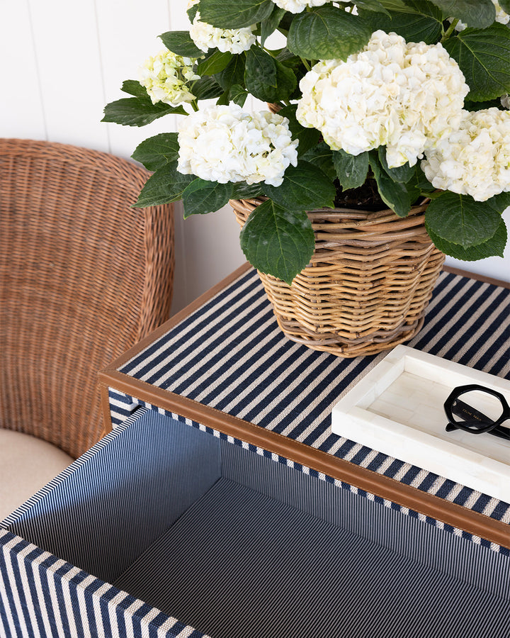 Oliver Navy Stripe Chest of Drawers