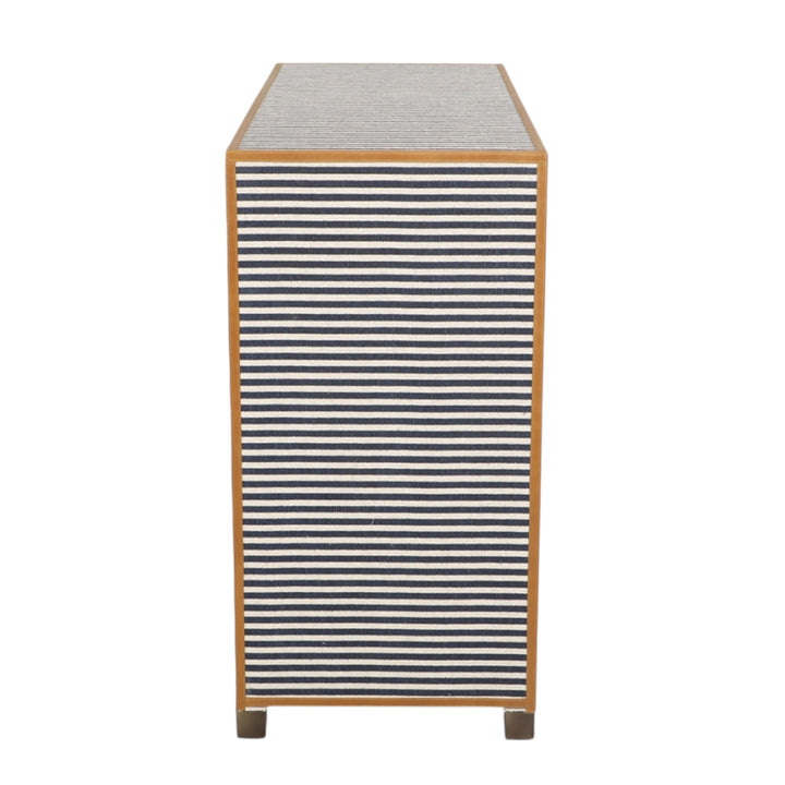 Oliver Navy Stripe Chest of Drawers