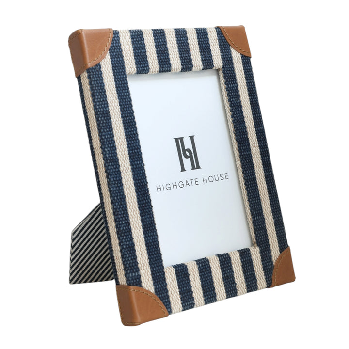 Oliver Navy Stripe Frame