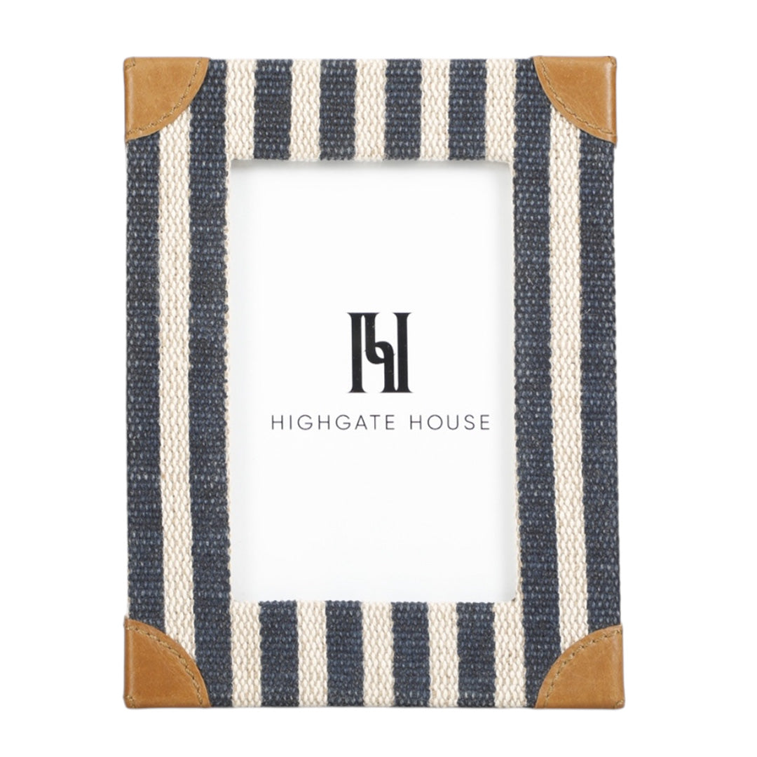 Oliver Navy Stripe Frame