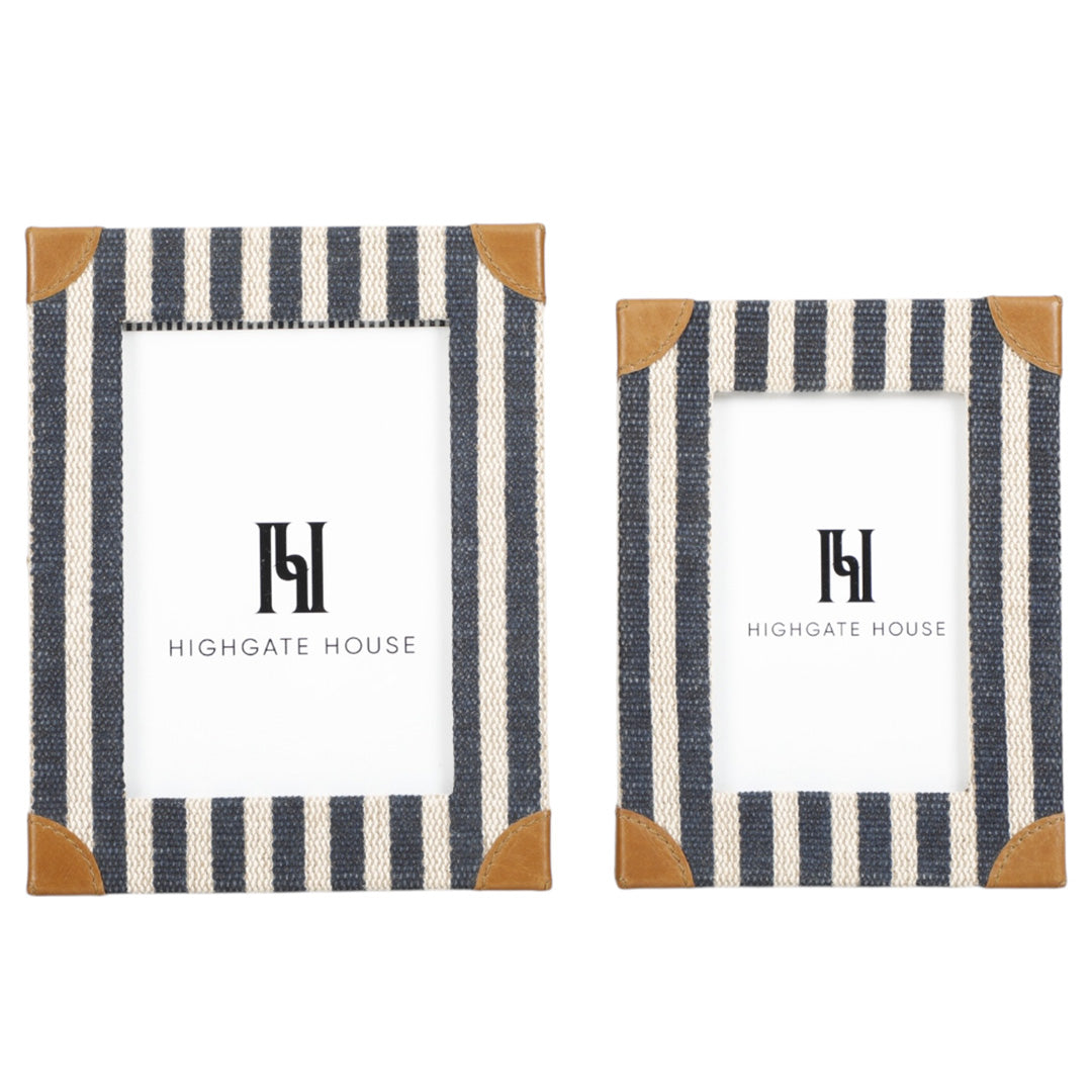 Oliver Navy Stripe Frame
