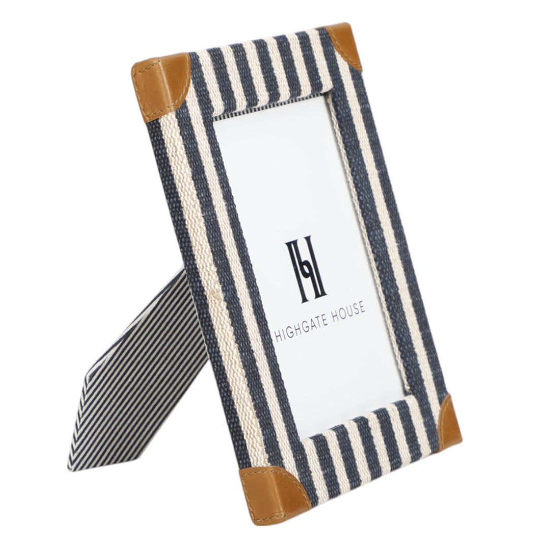 Oliver Navy Stripe Frame