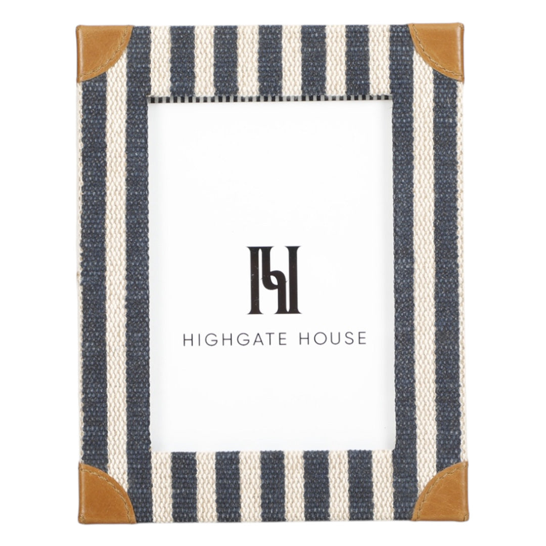 Oliver Navy Stripe Frame