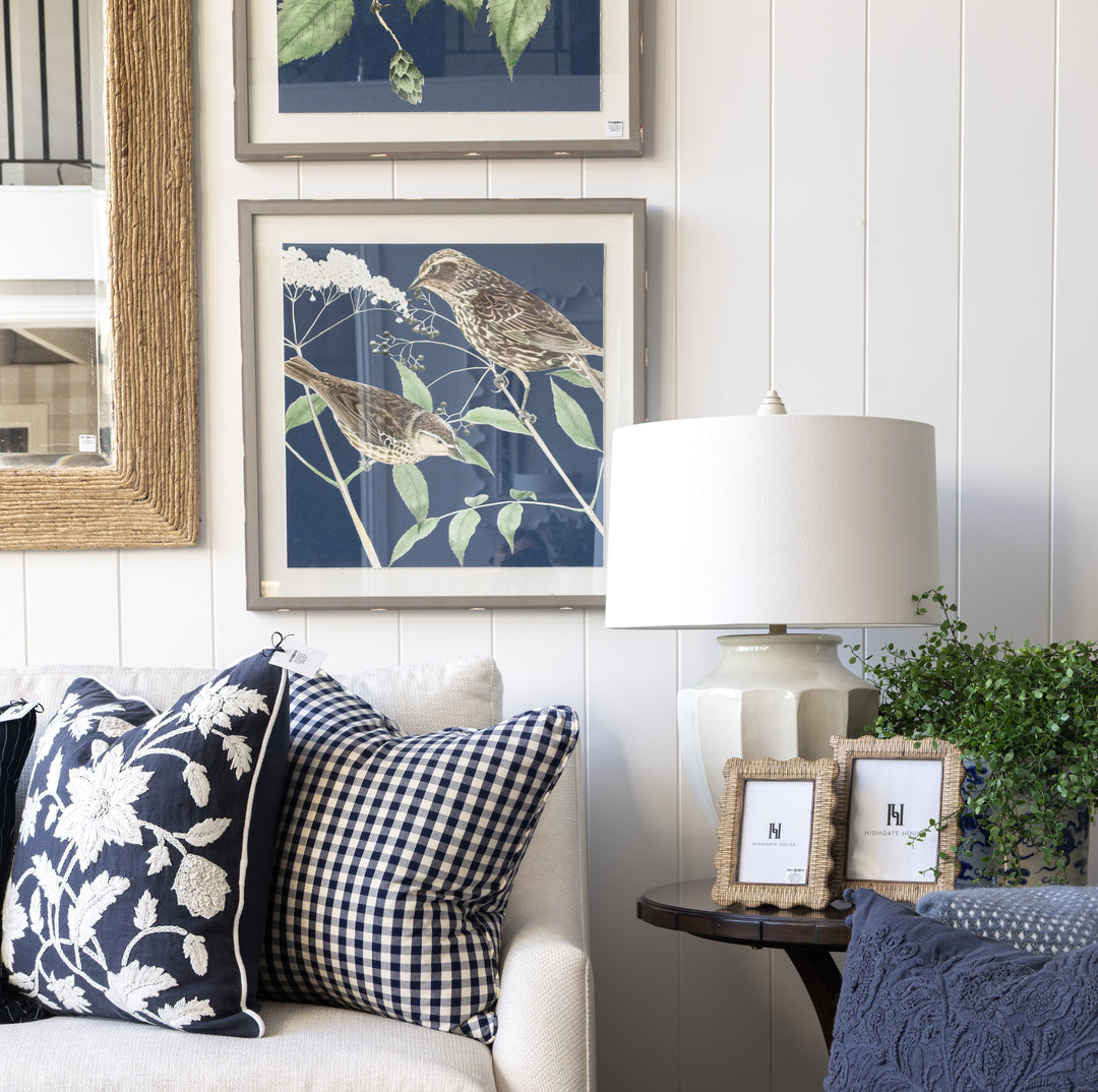 Pairs of Birds on Deep Blue 3