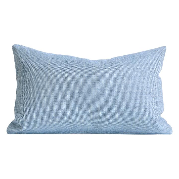 Pale Blue Lumbar with Trim