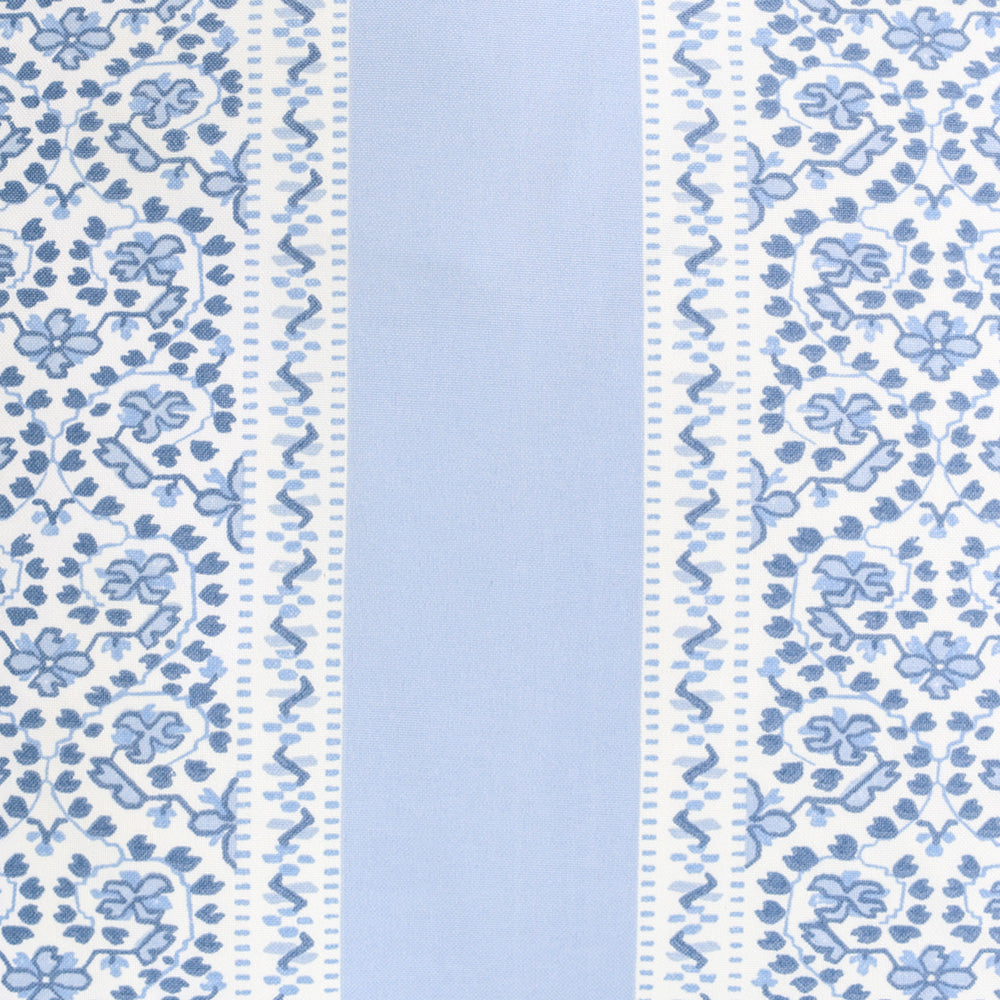 Blue Climbing Floral Outdoor Cushion