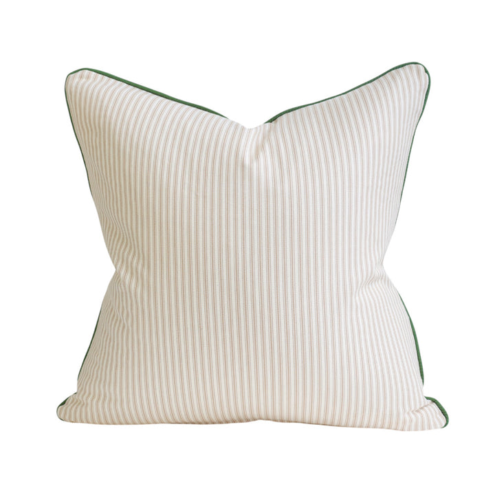 Pine Pattern Embroidered Cushion