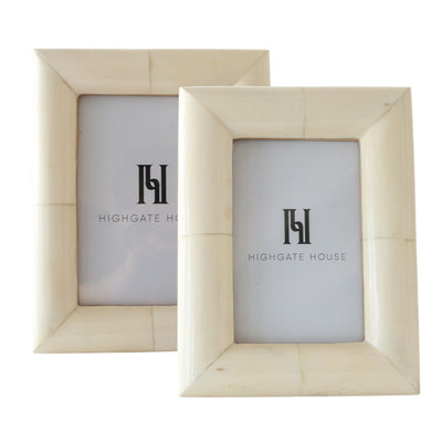 Pipe Pattern Bone Frame 5x7