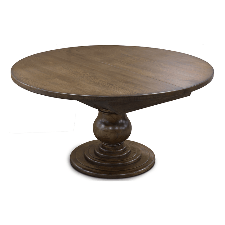 Provincial Round Dark Oak Dining Table
