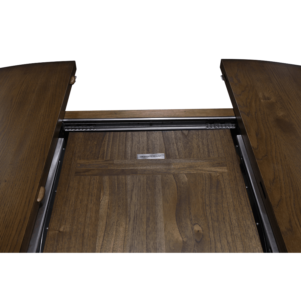 Provincial Round Dark Oak Dining Table