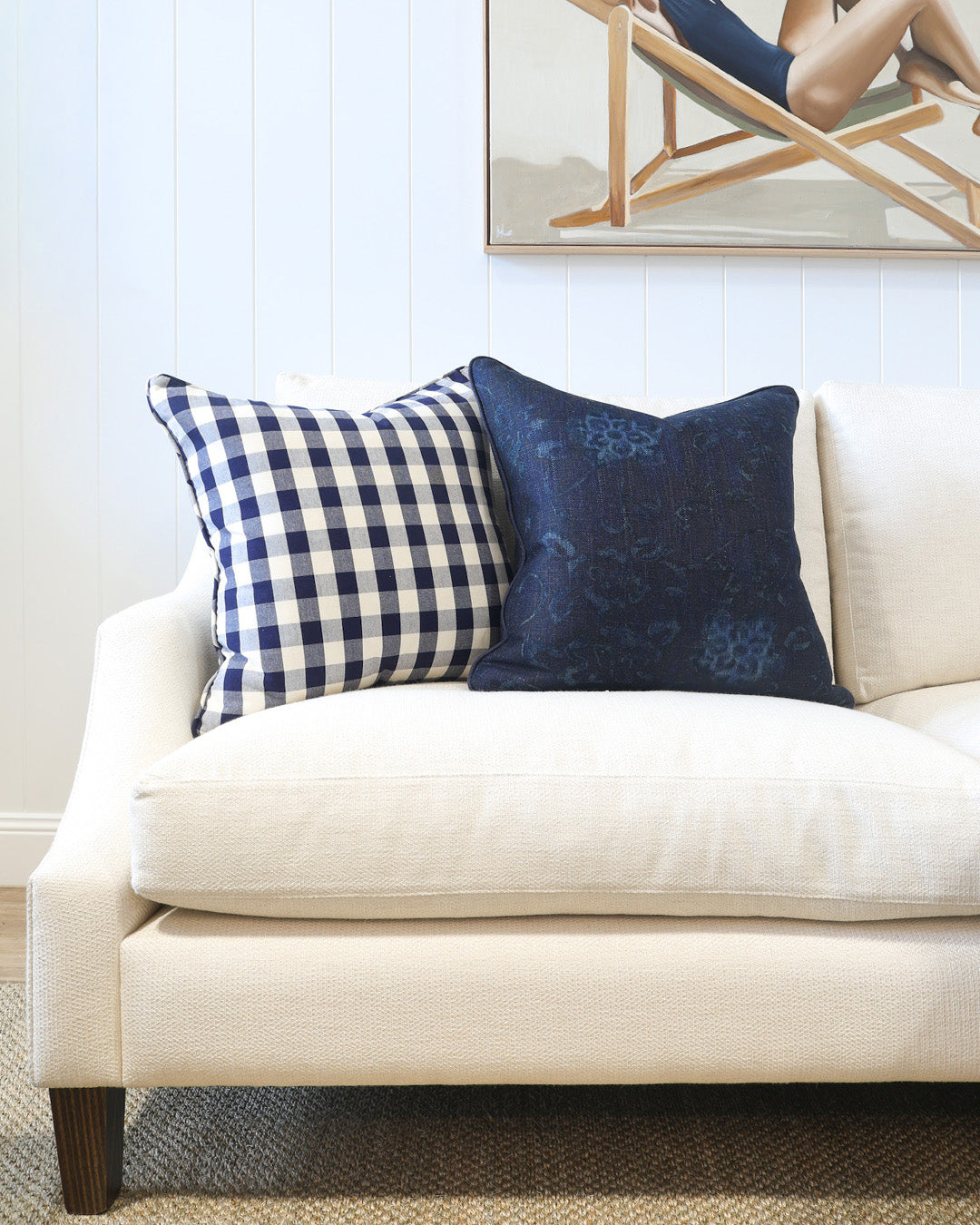 Ralph Lauren Floral Indigo Cushion