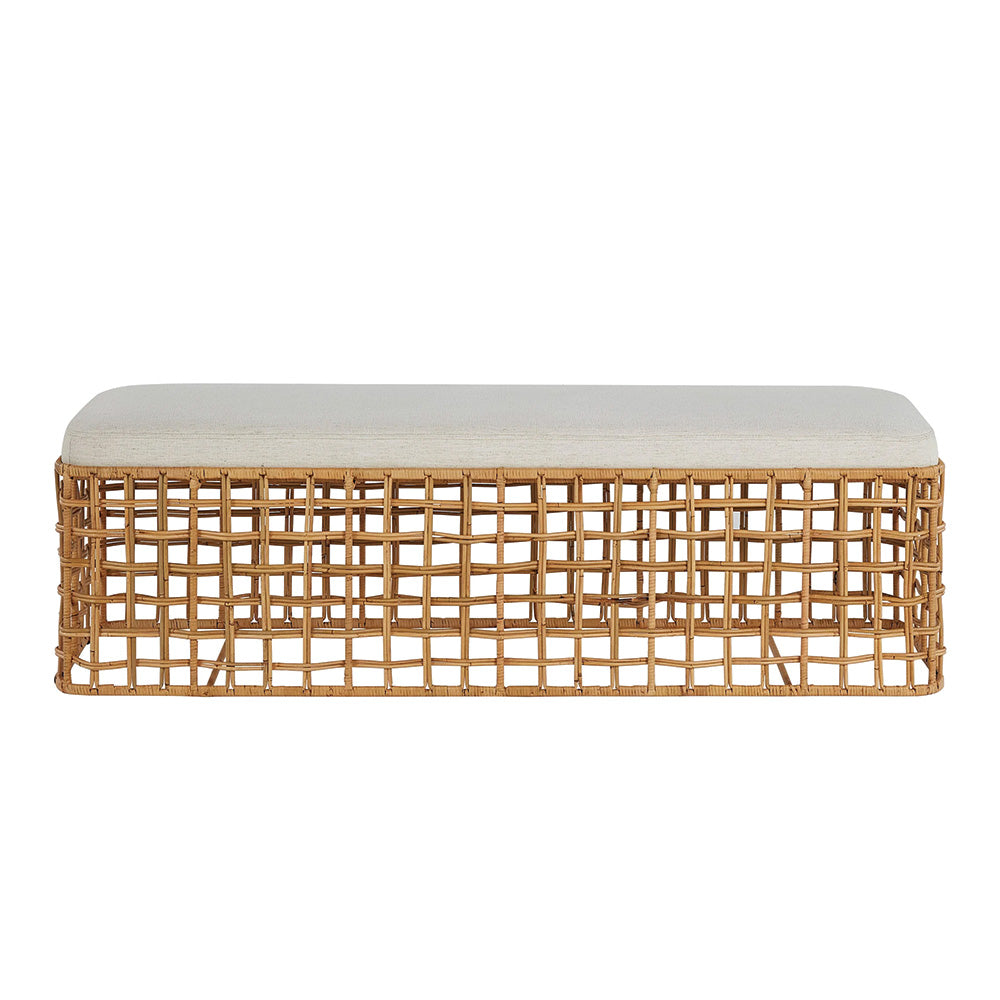 Rattan Bench