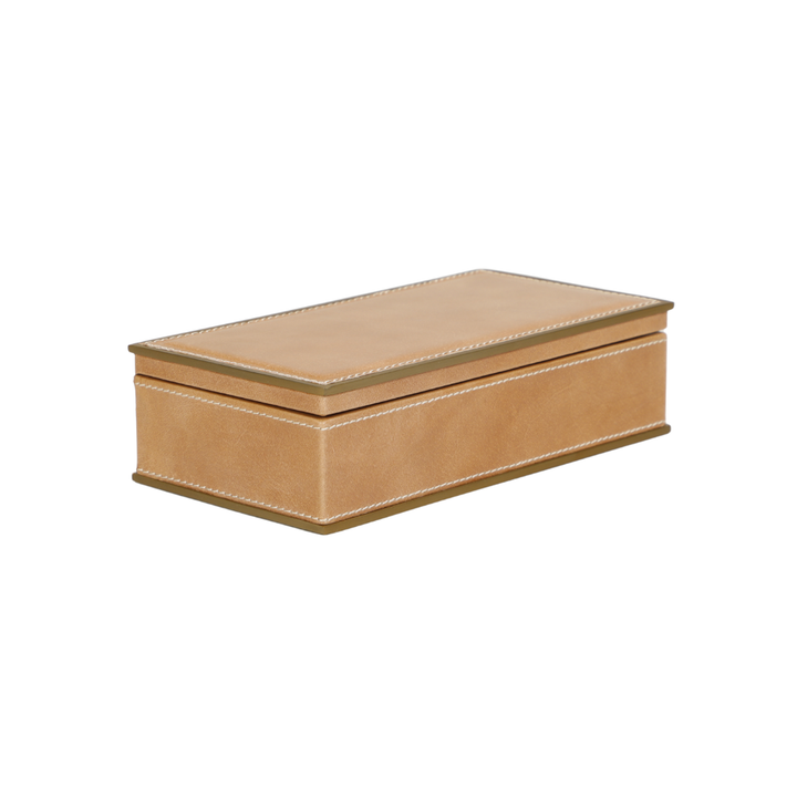 Saddle Leather Box