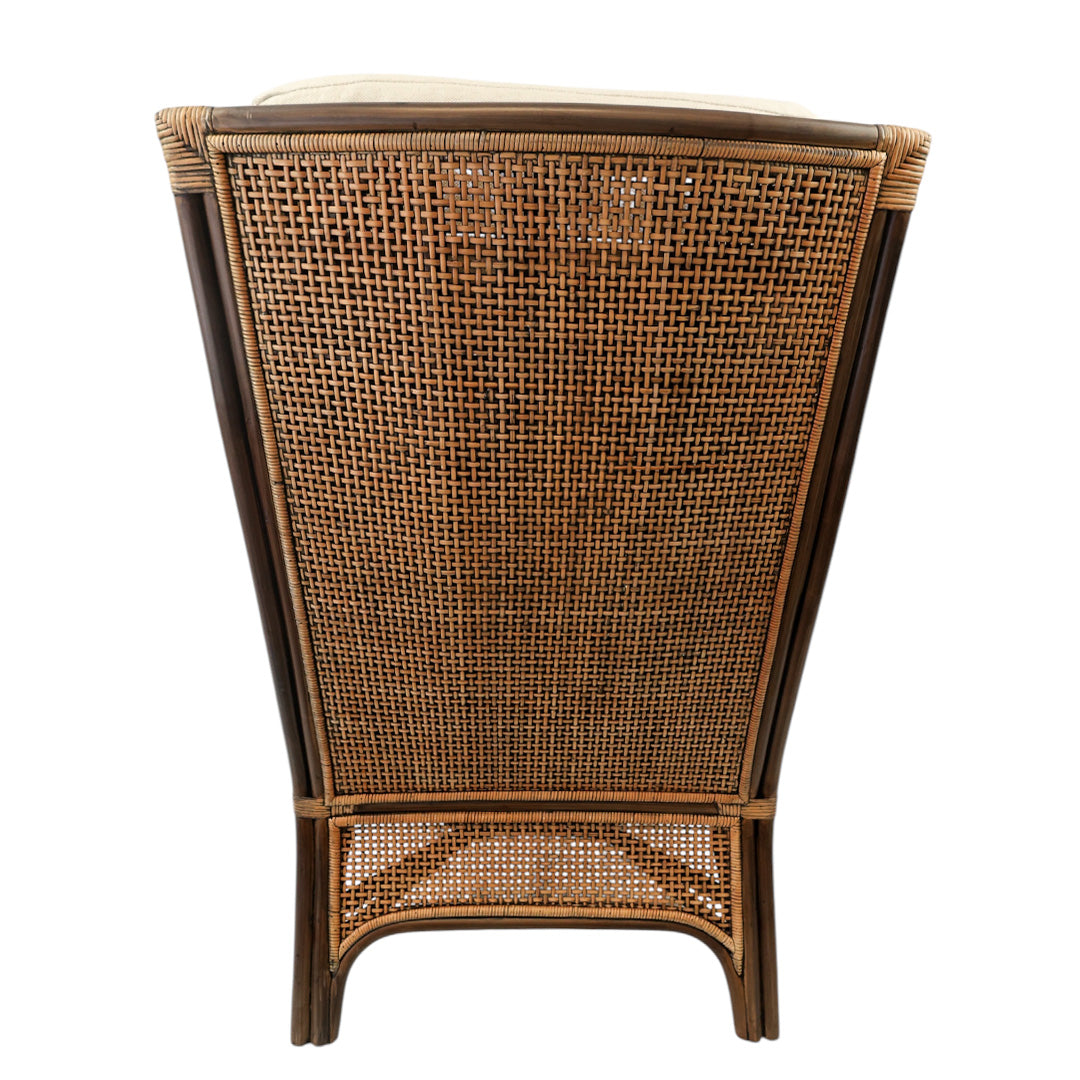 Savoy Dark Rattan Armchair
