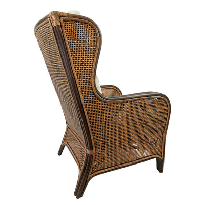 Savoy Dark Rattan Armchair