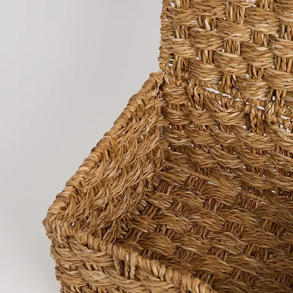 Seagrass Hamper Box L