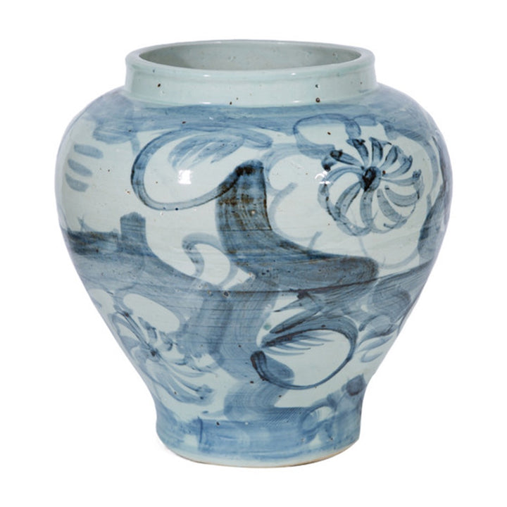 Silla Blue Flower Jar