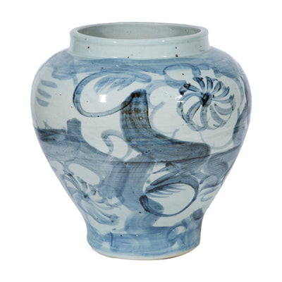 Silla Blue Flower Jar