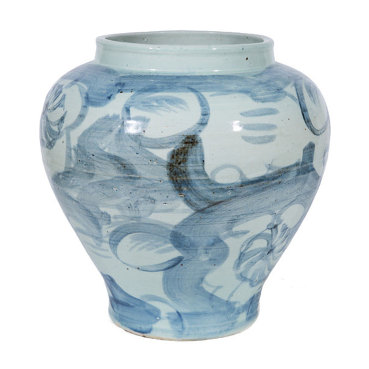 Silla Blue Flower Jar