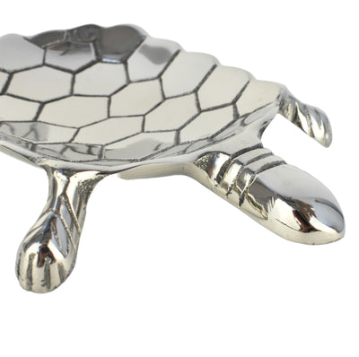 Silver Tortoise Dish