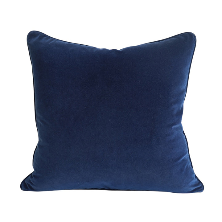 Soft Navy Velvet Cushion