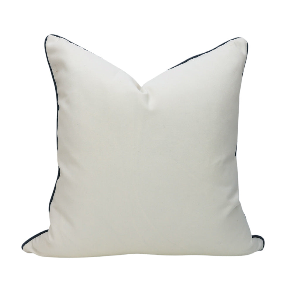 Soft Blue Floral Cushion