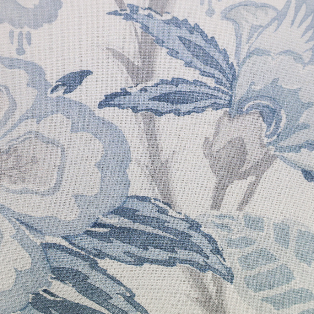 Shades of Blue Floral Cushion
