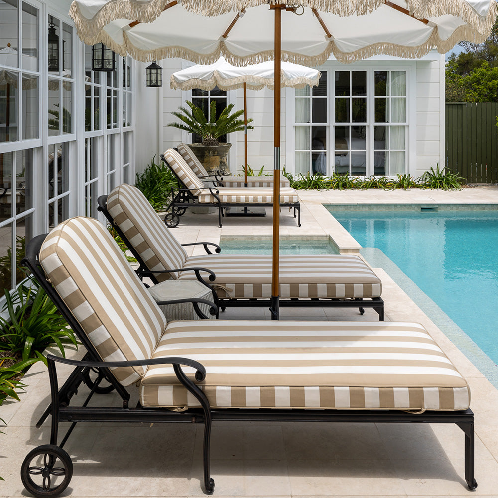 Outdoor furniture sun lounge clearance