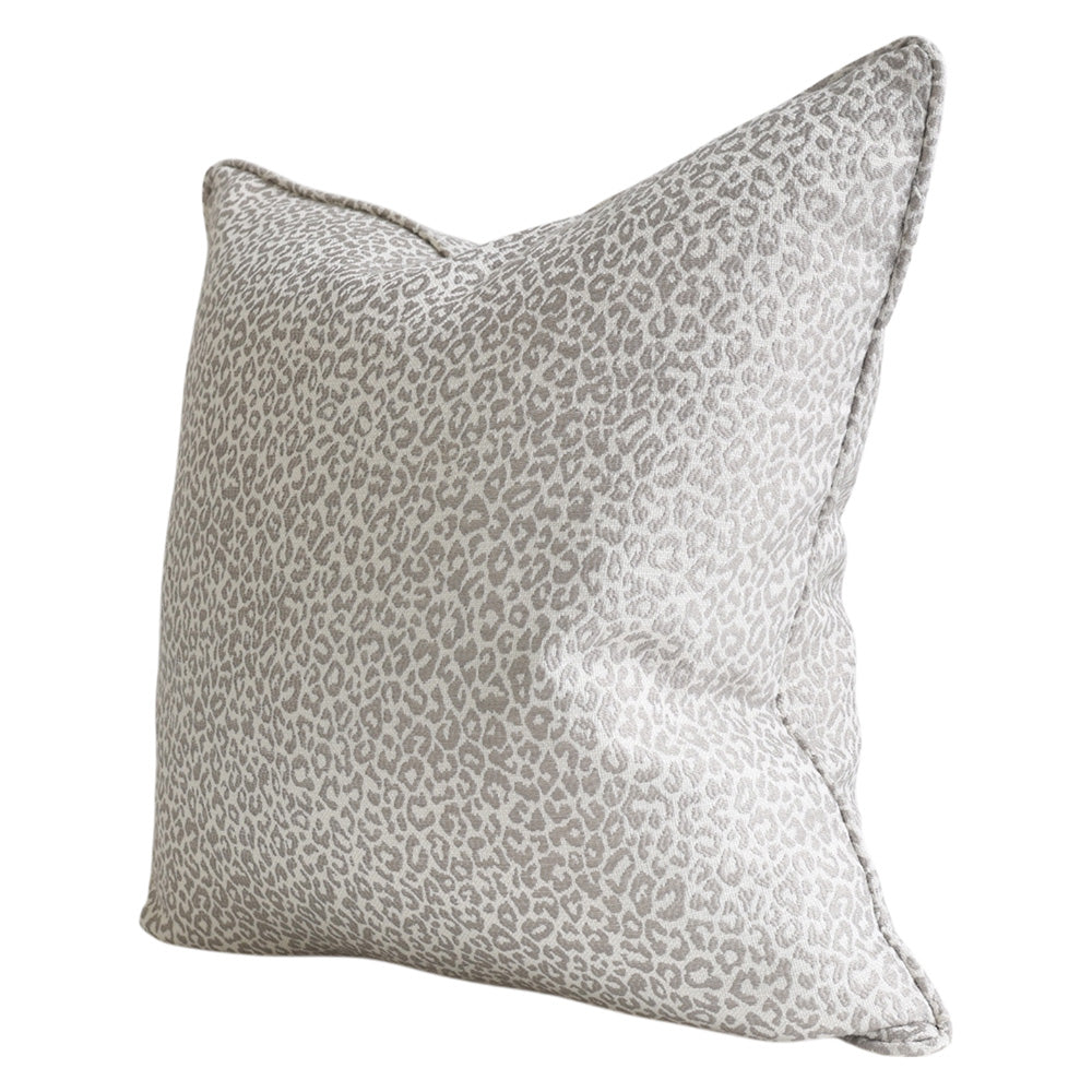 Taupe Ocelot Cushion