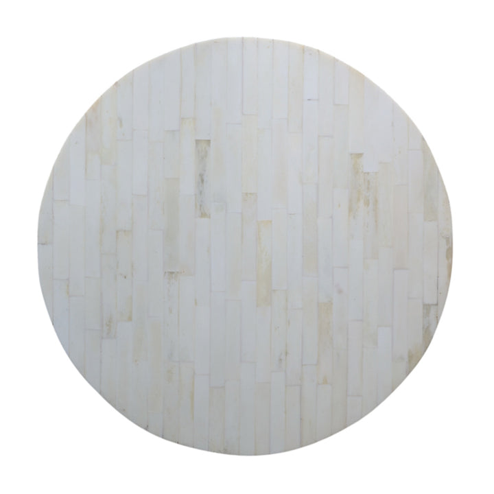 Textured Bone Stool