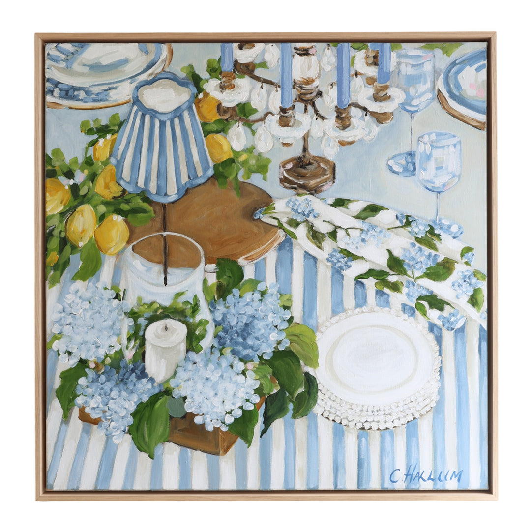 The Layered Table - Carolyne Hallum