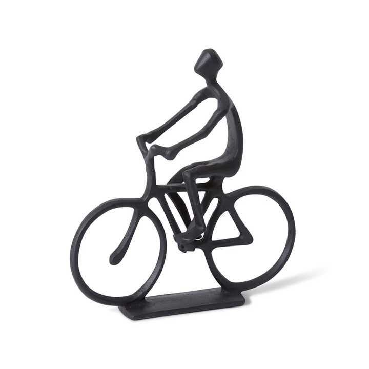 Cycling Figure Sculpture