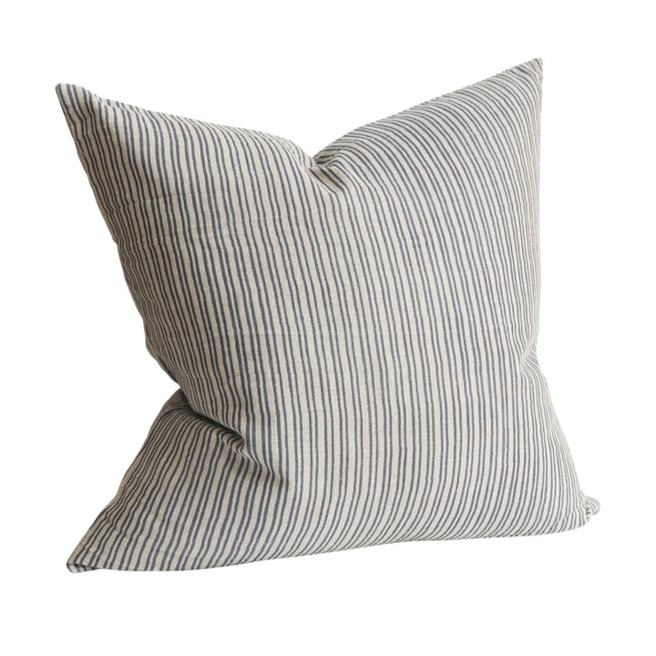Walter Blue Stripe Cushion