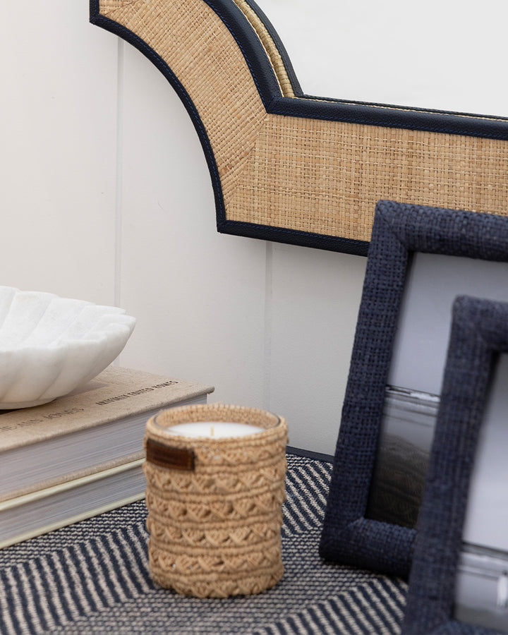 Zina Raffia Candle S