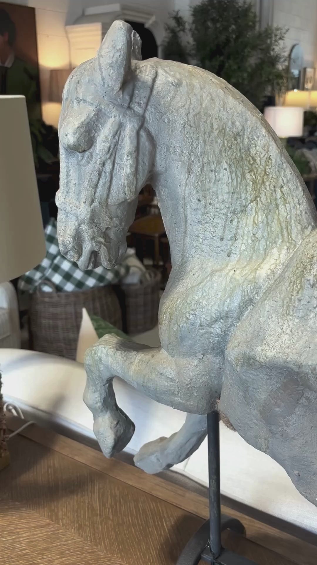 Lazzaro Horse Sculpture