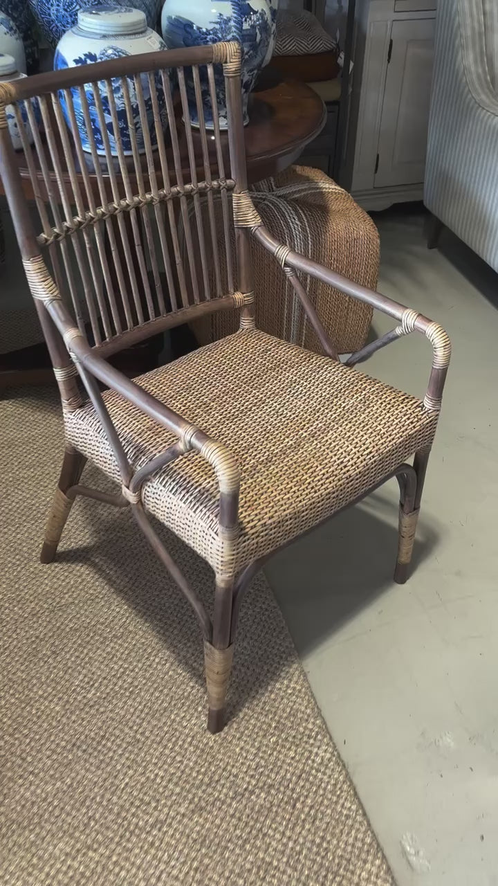 Raj Rattan Dining Chair
