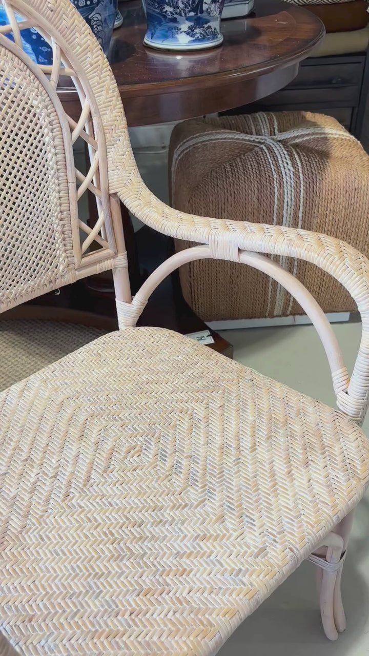 Lola Rounded Back Chair - Light