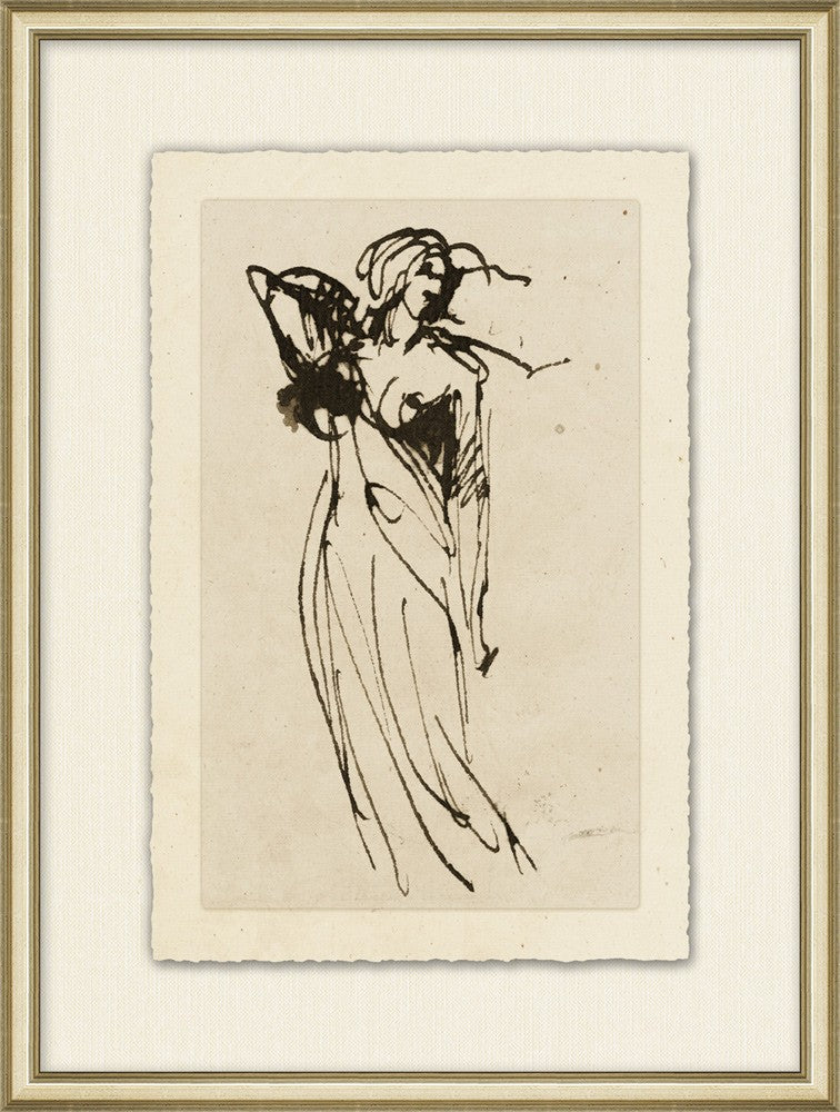Charcoal Figure 4 - Highgate House Online - Art