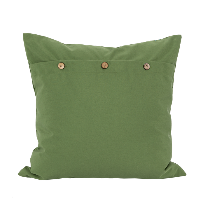Outdoor Green Print Cushion - Highgate House Online - Cushions