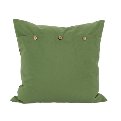 Outdoor Green Print Cushion - Highgate House Online - Cushions