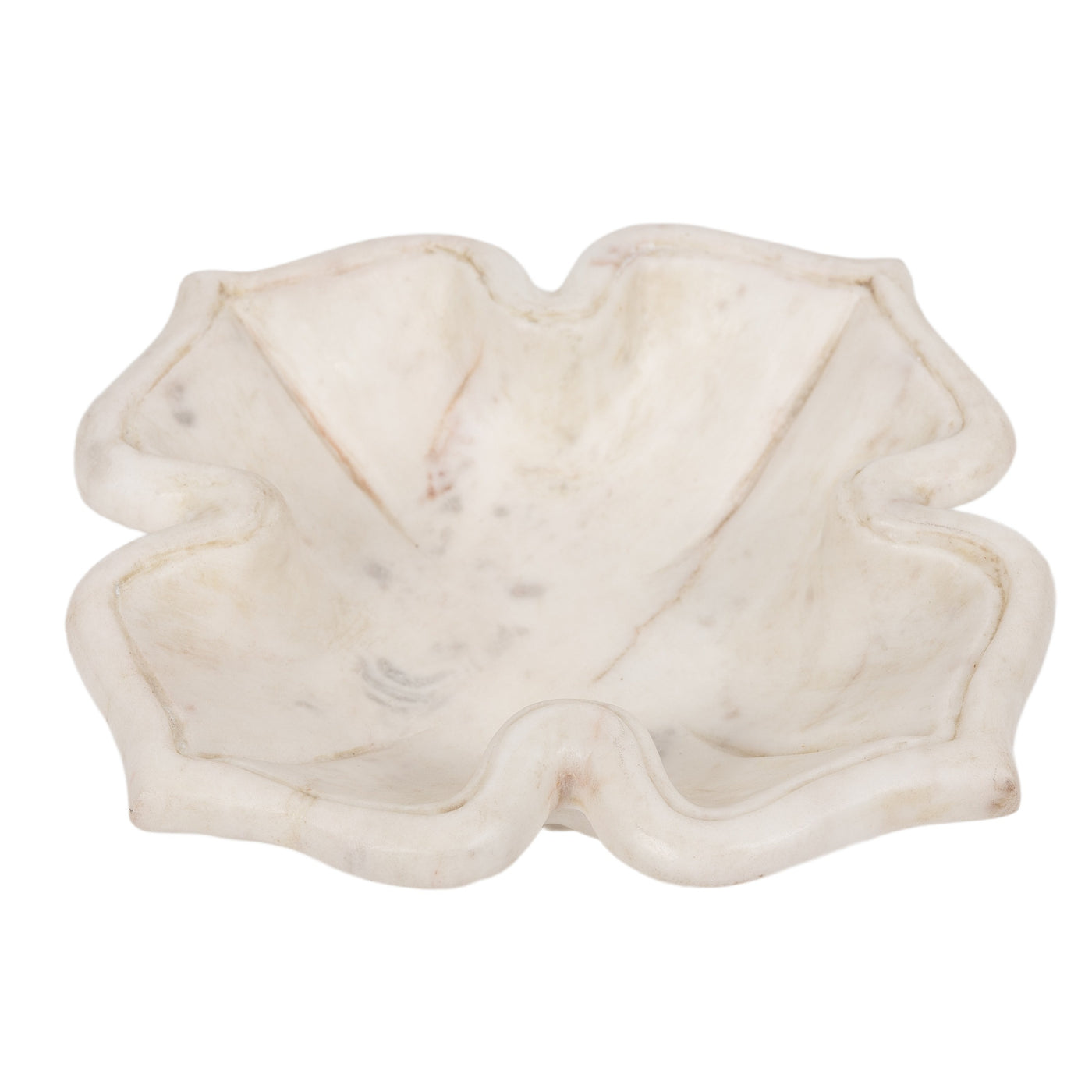 Marble Floral Bowl - Large