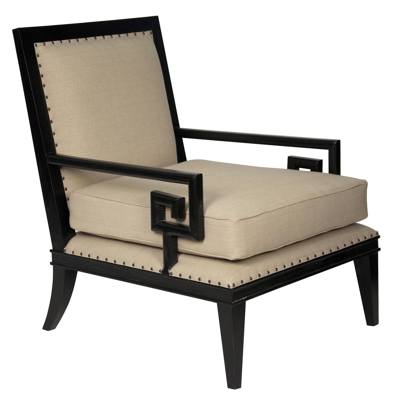 Greek Key Armchair - Highgate House Online - Furniture