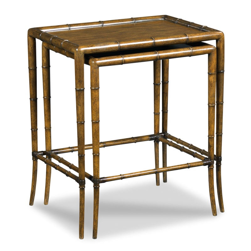 Front image of the two nesting tables