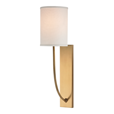 Colton wall sconce-Aged Brass